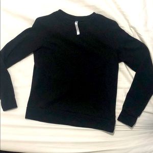 Crewneck open back sweater/shirt